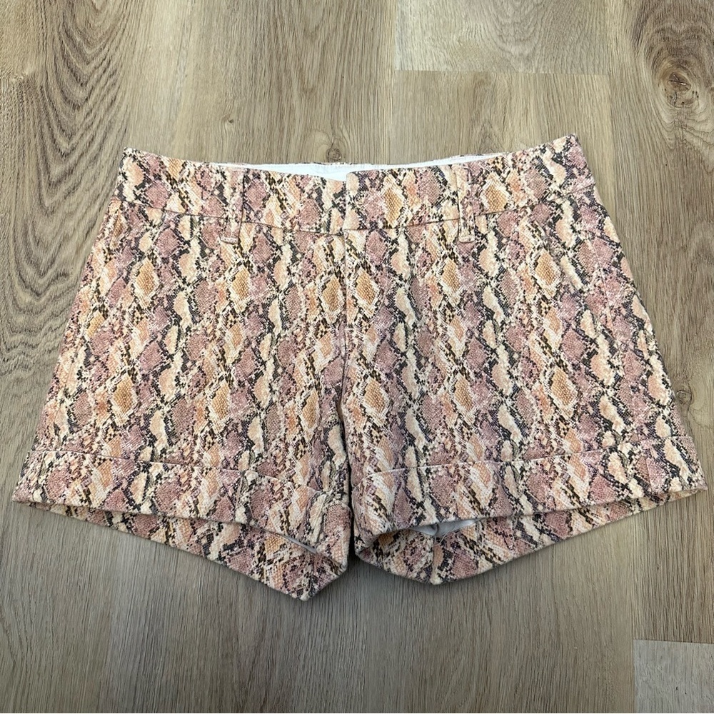 DEAR JOHN Pink Python Shorts size 27